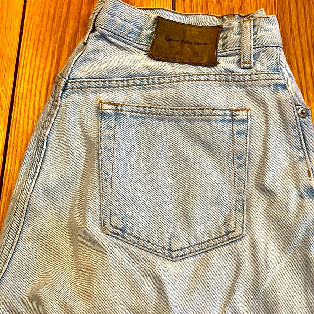 calvin klein mom jeans